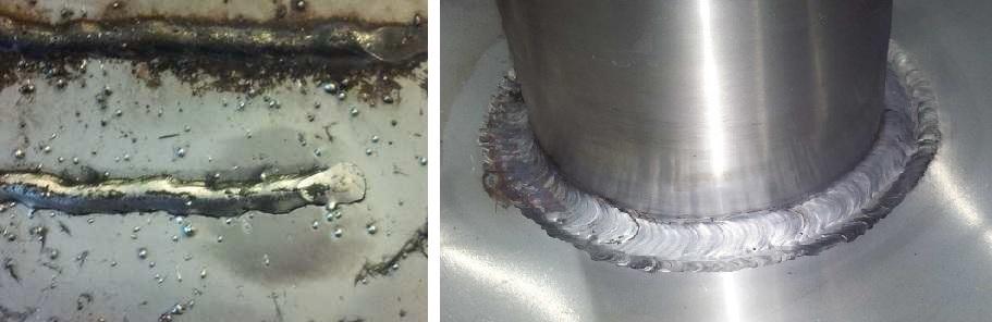 Surfox 304 cleans the worst MIG and the biggest TIG welds